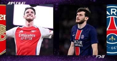 أرقام لا تفوتك من موقعة أرسنال ضد باريس سان جيرمان في دوري أبطال أوروبا – سبق 24