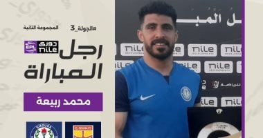محمد ربيعة يحصد جائزة أفضل لاعب فى مباراة سموحة والجونة بالدورى – سبق 24