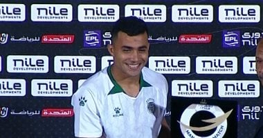 إسلام سمير رجل مباراة الاتحاد السكندري وطلائع الجيش في دوري nile – سبق 24
