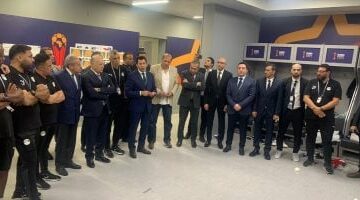 وزير الرياضة وأبو ريدة يهنئان المنتخب الوطنى تحت 20 عاما بالفوز على جنوب أفريقيا –  سبق 24