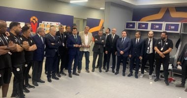 وزير الرياضة وأبو ريدة يهنئان المنتخب الوطنى تحت 20 عاما بالفوز على جنوب أفريقيا – سبق 24