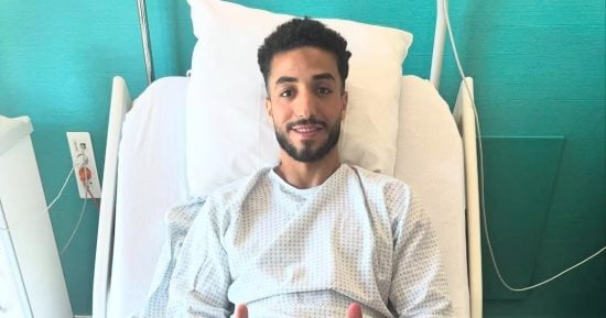 محمد عبد المنعم يعلن إجراء جراحة ناجحة للرباط الصليبى.. ويعلق: الحمد لله – سبق 24