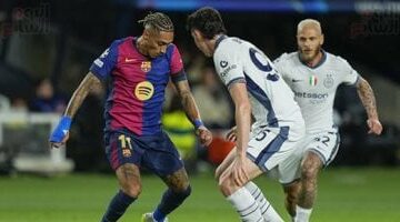 برشلونة ضد الإنتر.. المباراة تشتعل بهدفين فى دقيقة واحدة لتصبح النتيجة 3 – 3.. صور –  سبق 24