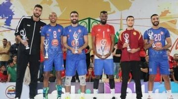 حمادة عثمان أفضل سنتر بلوك لبطولة أفريقيا للطائرة –  سبق 24