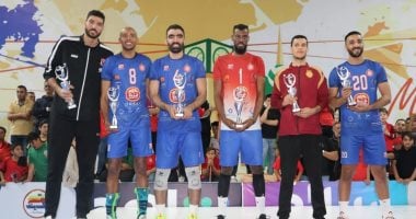 حمادة عثمان أفضل سنتر بلوك لبطولة أفريقيا للطائرة – سبق 24