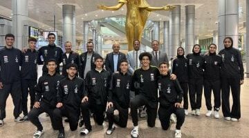 استقبال خاص لأبطال التايكوندو بعد حصد 8 ميداليات بكأس رئيس الاتحاد الدولى –  سبق 24