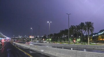 طقس الأحد.. استمرار هطول أمطار رعدية على أجزاء من 6 مناطق