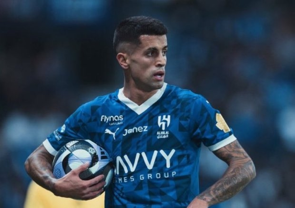 غياب طويل.. موعد عودة كانسيلو للمشاركة مع الهلال