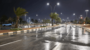 طقس المساء.. أمطار خفيفة على أجزاء من منطقة الرياض