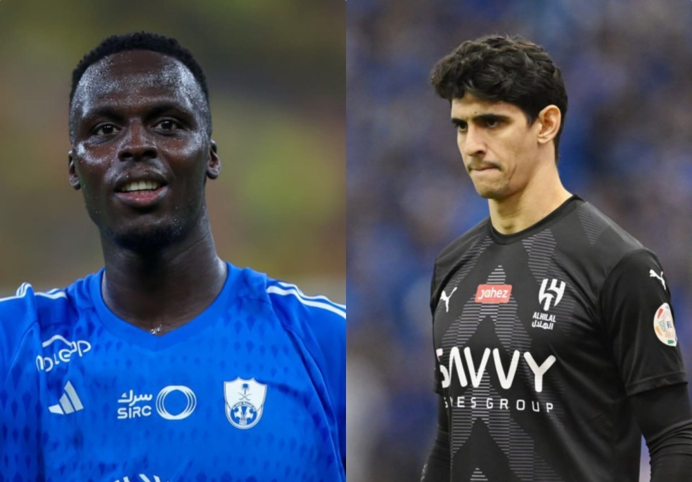 قبل كلاسيكو الهلال والأهلي.. أرقام خاصة للحارسين بونو وميندي
