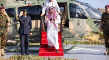 وزير الخارجية يطلع على أحدث التجهيزات بمنفذ الربع الخالي الحدودي
