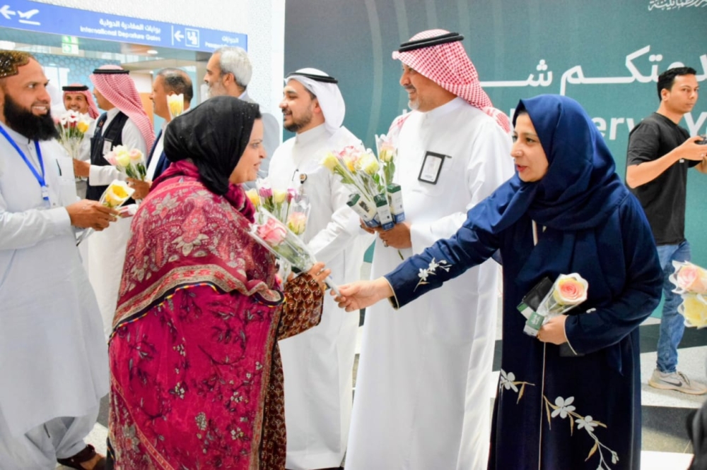 وصول أولى طلائع الحجاج الباكستانيين إلى المدينة المنورة لعام 1446