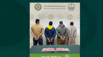 القبض على 4 أشخاص لترويجهم الحشيش في الجوف