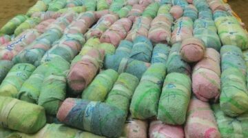 القبض على 8 مخالفين لتهريبهم 144 كيلو قات في عسير