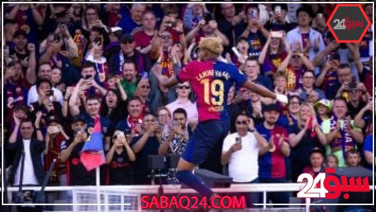 لامين يامال يرتدى الرقم 10 ويوقّع عقدا تاريخيا مع برشلونة فى عيد ميلاده الـ18 –  سبق 24