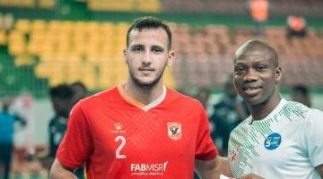 نبيل شريف أفضل لاعب بمباراة الأهلي وريد ستار في الكؤوس الأفريقية لليد للرجال –  سبق 24