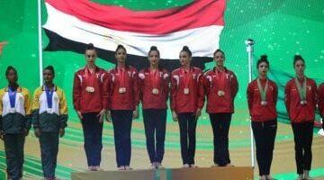 منتخب مصر للجمباز الإيقاعي يتربع على عرش البطولة الأفريقية القاهرة 2025 –  سبق 24