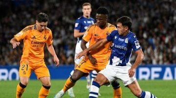 تشكيل مباراة ريال مدريد ضد سوسيداد فى الدوري الإسباني  –  سبق 24