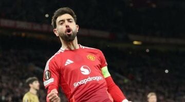 برونو فرنانديز لاعب الشهر فى مانشستر يونايتد للمرة الثالثة على التوالى –  سبق 24
