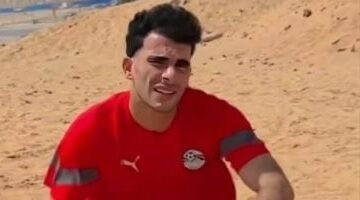 زيزو يتدرب على الرمال بقميص منتخب مصر.. صور –  سبق 24