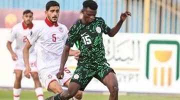 نيجيريا تهزم تونس فى افتتاح منافسات المجموعة الثانية بكأس أفريقيا تحت 20 سنة –  سبق 24