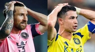ميسي ورونالدو يسقطان معا فى ليلة واحدة –  سبق 24