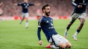 مانشستر يونايتد يضرب بيلباو بثلاثية فى الشوط الأول بنصف نهائى الدوري الأوروبي –  سبق 24