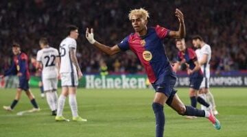 برشلونة ضد الإنتر.. لامين يامال يحطم إنجاز مبابى التاريخى فى دوري الأبطال –  سبق 24