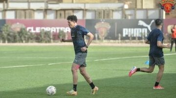 محمود زلاكة يشارك فى مران سيراميكا ويعلن جاهزيته لمواجهة بتروجت –  سبق 24