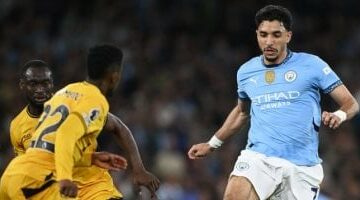 عمر مرموش يشارك في فوز مانشستر سيتي على وولفرهامبتون بالدوري الإنجليزي –  سبق 24
