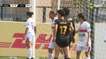 مسار يتقدم على الزمالك 1-0 بالشوط الأول ويقترب من حسم دورى الكرة النسائية –  سبق 24