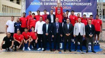 منتخب الناشئين للسباحة يحصد 30 ميدالية ويفوز بالبطولة الأفريقية بالقاهرة –  سبق 24
