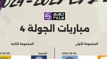 مباراتان اليوم فى الجولة الرابعة من مرحلة حسم الدوري.. إنفوجراف –  سبق 24