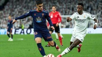 موعد مباراة ريال مدريد وسيلتا فيجو فى الدورى الإسبانى والقناة الناقلة –  سبق 24