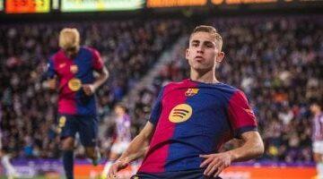 ملخص وأهداف مباراة بلد الوليد ضد برشلونة 1-2 فى الدورى الإسبانى –  سبق 24
