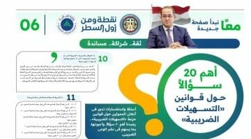 المالية تجيب عن أهم 20 سؤالًا حول قوانين حزمة «التسهيلات الضريبية» –  سبق 24