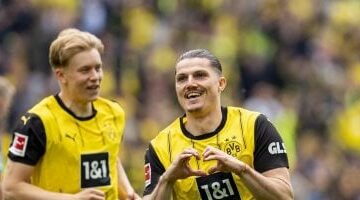 دورتموند يكتسح هولشتاين بثلاثية.. وتعادل ماينز ضد ليفركوزن بالبوندزليجا –  سبق 24