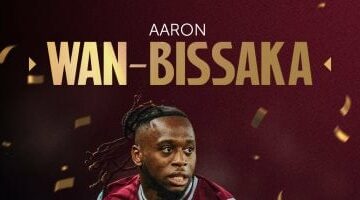 وان بيساكا يُتوج بجائزة “لاعب الموسم” فى وست هام لعام 2024/25 –  سبق 24