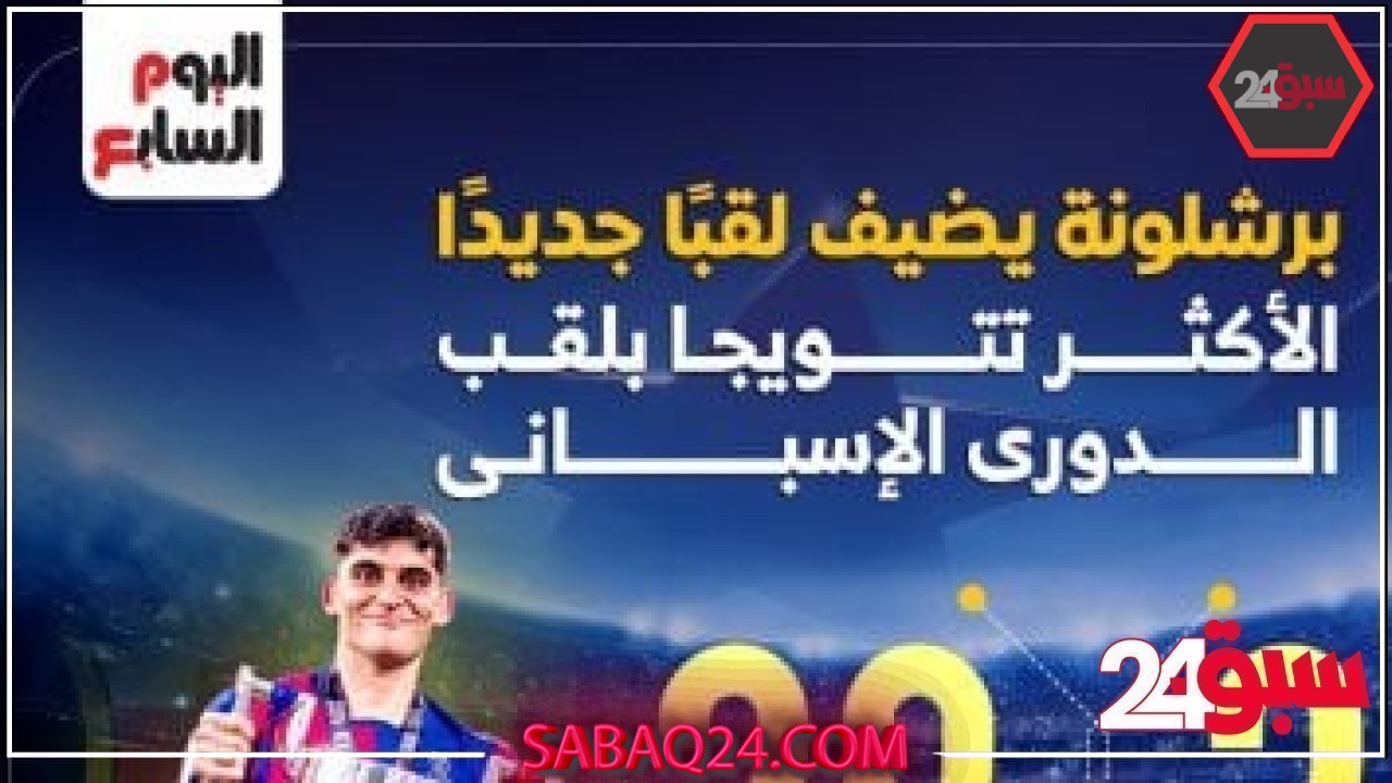 الأكثر فوزا بلقب الدوري الإسباني فى التاريخ بعد تتويج برشلونة.. إنفوجراف – سبق 24