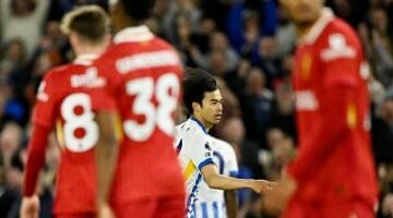 ملخص وأهداف مباراة برايتون ضد ليفربول 3-2 بمشاركة صلاح فى الدورى الإنجليزى –  سبق 24