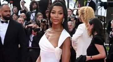 ناعومى كامبل تتألق بفستان كريمى خلال فعاليات مهرجان كان السينمائى.. صور –  سبق 24