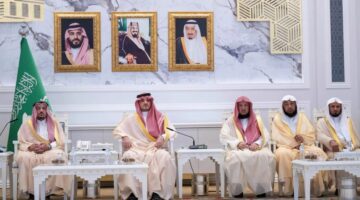 وزير الداخلية ينقل تحيات القيادة إلى أهالي منطقة القصيم
