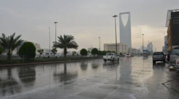 الأماكن والمواعيد.. خريطة الأمطار على الرياض يوم الجمعة
