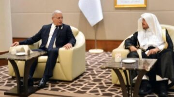 رئيس مجلس الشورى ونظيره الجزائري يبحثان عدد من الموضوعات