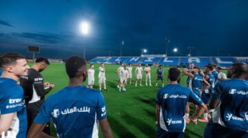 الهلال يخوض تدريبه الأول تحت قيادة الشلهوب 