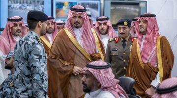 وزير الداخلية يشيد بجهود مركز عمليات أمن المسجد النبوي