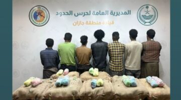 جازان.. إحباط تهريب 43 كيلوجرامًا من مادة الحشيش المخدر