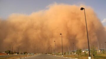 حالة الطقس.. استمرار الرياح المثيرة للأتربة والغبار على 10 مناطق