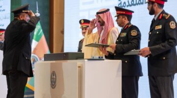 وزير الحرس الوطني يرعى حفل تخريج دفعتين من برنامج القيادة والدراسات المتقدمة