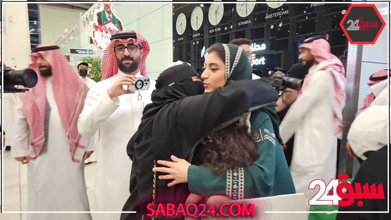 شاهد.. أول صور لوصول أبطال المملكة الفائزين في آيسف 2025